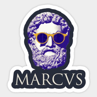 Marcus Aurelius, Memento Mori, Stoicism Philosophy Sticker